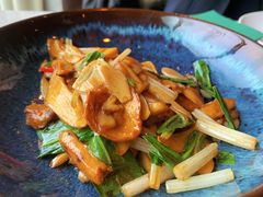野芫荽炒牛肝菌-半山腰·云南菜(侨福芳草地店)