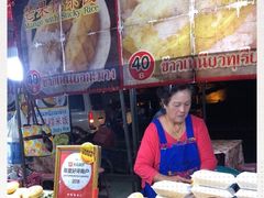 -芒果糯米饭摊子