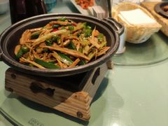 干锅野山笋-天厨妙香素食餐厅(清华店)