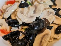 口蘑木耳炒笋片-金锅小厨(乐活街店)