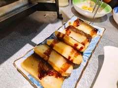 探鱼手工鸳鸯糍粑-探鱼·鲜青椒爽麻烤鱼(朝阳悠唐广场店)
