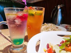 水果茶&冰恋蝶豆花-杯子红牛排(创意产业园店)
