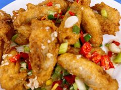 椒盐水电鱼-老杨饭店(万科里店)