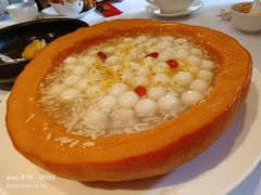 南瓜酒酿小圆子-玫瑰厅上海菜(兴国路店)