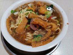 皮肚腰花香肠面-祁家面馆(大香炉店)