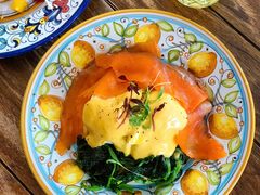 三文鱼班尼迪克-Alimentari早午餐(安福路店)