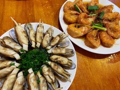 葱油蛏子-温州一家人美食(西木头市店)