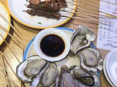 高压锅乳山生蚝-龚海宝· 烧烤· 羊肉原切挂糊更好吃(庄市店)