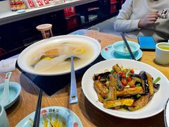 茄子豇豆-鸡毛店·川菜(双楠店)