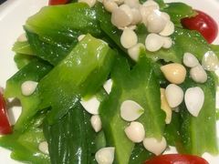 苦瓜拌杏仁-金谷园饺子·烧烤·家宴(人大总店)