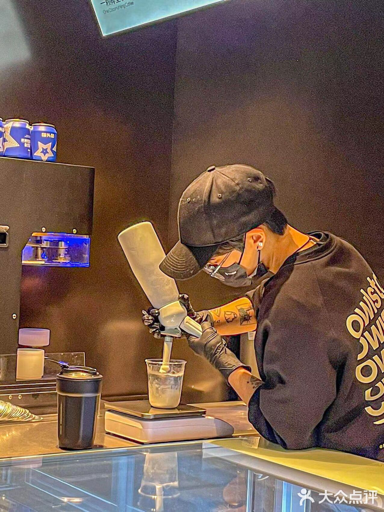天河南新店‼连续喝了3天的鲜椰拿铁绝绝子