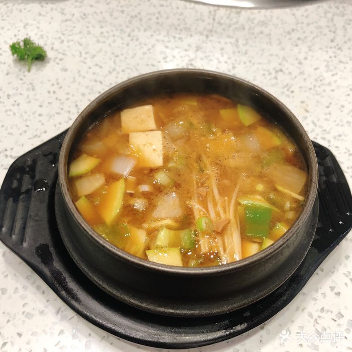 韓時烤肉(鴻坤購物中心店)大醬湯圖片 - 第3張