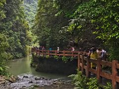 -龙水峡地缝景区