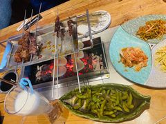 河坝秘制羊肉-河坝烧烤串城(金达莱店)