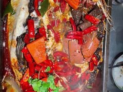 牛油火锅烤鱼-探鱼·鲜青椒爽麻烤鱼(银泰城店)