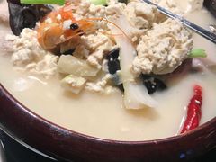 老作坊石磨豆腐-老头儿油爆虾·1987杭州烟火味(湖滨银泰in77D区店)