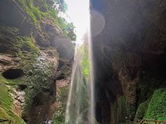 -龙水峡地缝景区