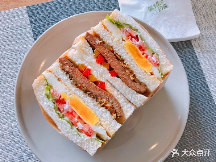 罐子里的约会(四明广场店)牛排三明治图片 - 第1张