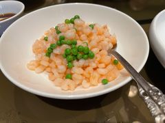手剥河虾仁小豌豆-玫瑰厅上海菜(兴国路店)