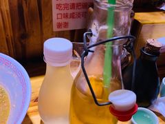 抹茶口味汽水-老龙亭拉面店