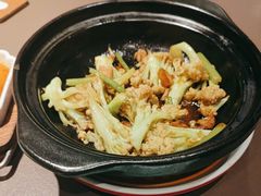 砂锅有机花菜-有璟阁港式餐厅(国贸商城店)