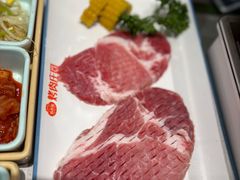 厚切焦香黑山猪五花-韩香福烤肉庄园(文化西路店)