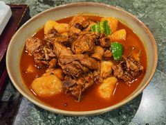大盘鸡份送皮带面-东方亚克西餐厅(西康路店)
