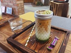 京都拿铁绿茶-春庄咖啡SpringHues(钟楼小区店)