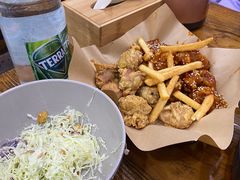 炸鸡拼盘-高基五春川炒鸡排(威海总店)