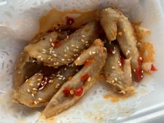 香辣鸡翼尖-黄师奶甜品店