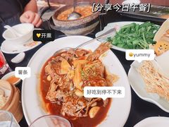 温式黄鱼烧年糕-柒园·三十年创意杭帮菜(龙湖滨江天街店)