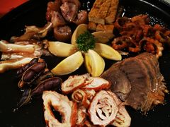 三年金钱火腿配大理手撕乳扇-泓0871臻选云南菜·味庄