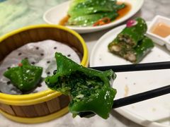春笋马兰头饺-蝴蝶里·粤菜·点心(滨江龙湖店)