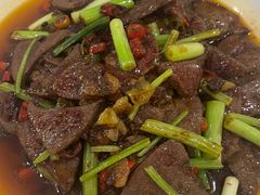 芹菜炒猪肝-大鸭梨(天通西苑店)