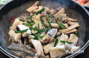 Fresh Flower Pepper Baked Fish