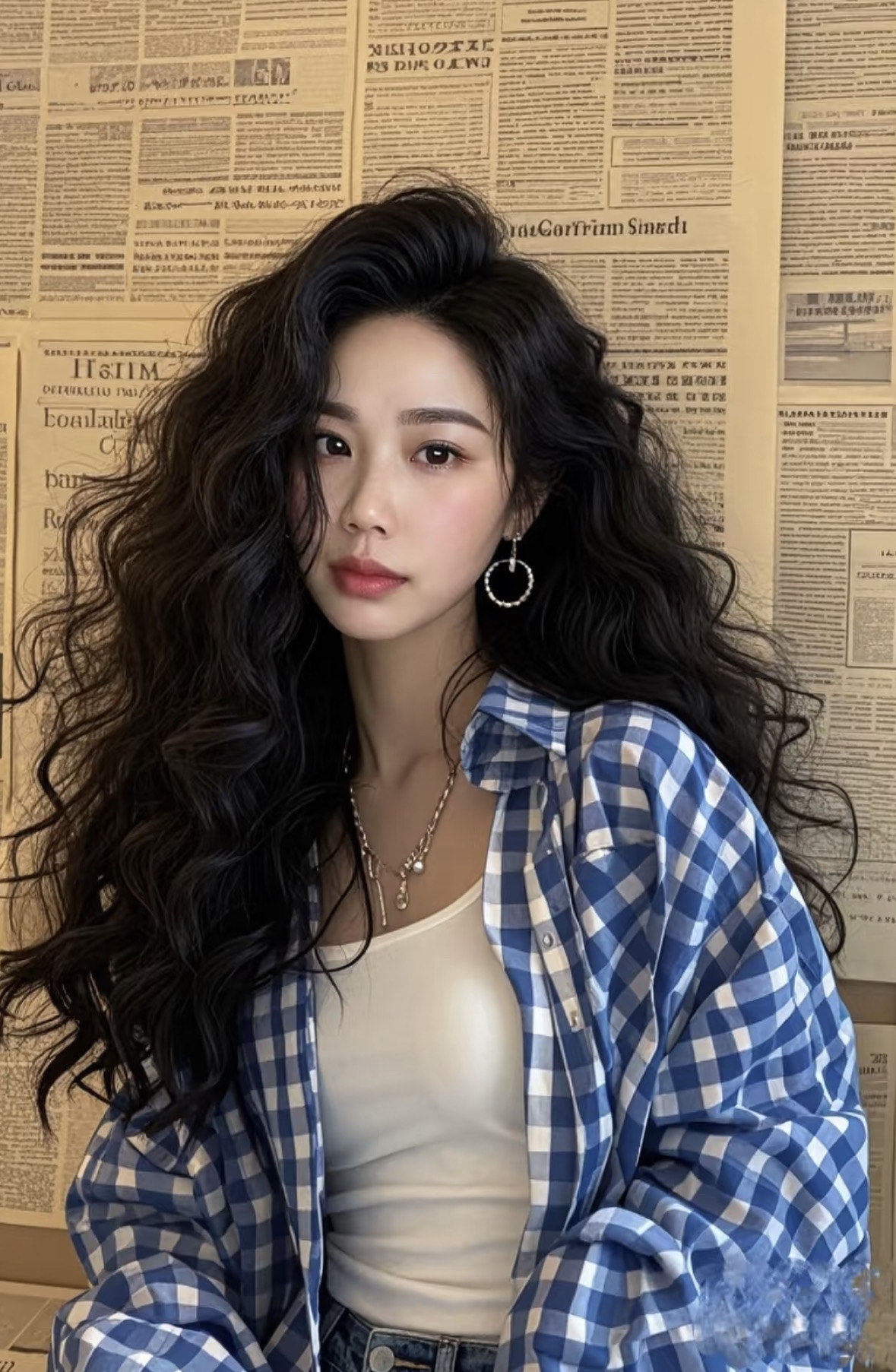 港风复古卷#法式慵懒 #港风复古卷发