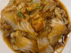 面筋扒白菜-左邻右舍褡裢火烧(石榴园店)