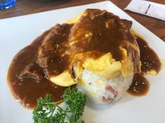 流金咖喱牛肉蛋包饭-必胜客(宁波天一水街店)