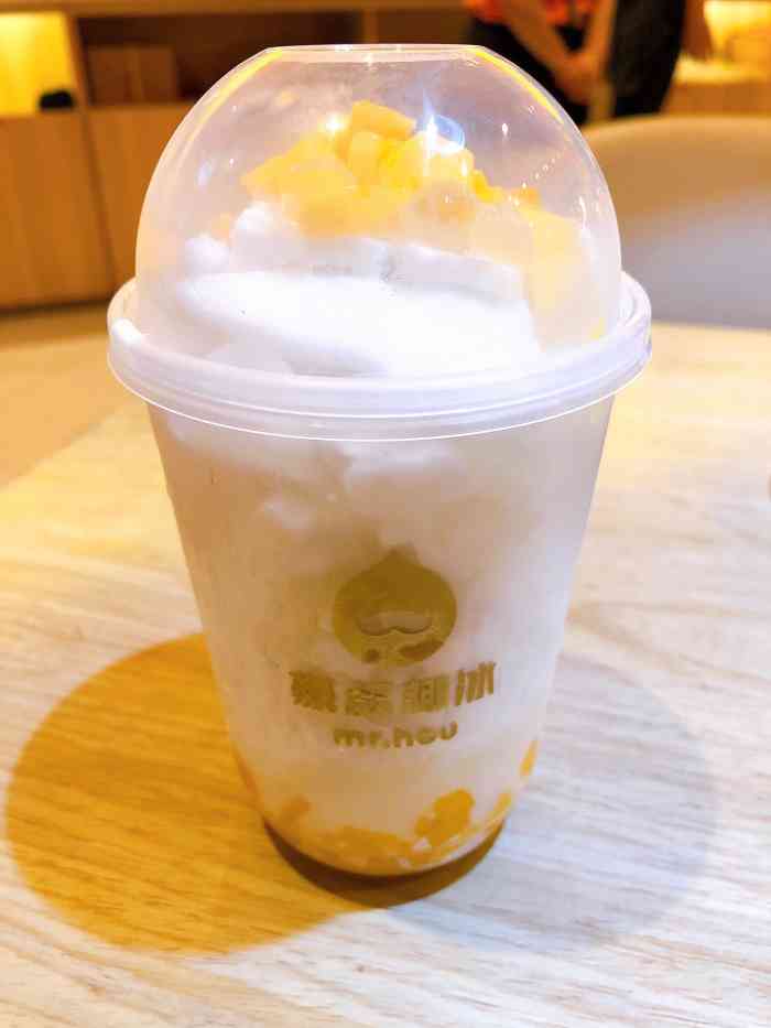 豪叔椰冰(星河world·cocopark店)-"[薄荷]环境:直接看图,很喜欢他家