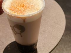 烤黑糖波波牛乳茶-喜茶(广州天汇igc店)