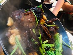 原味牛杂火锅-丁记盐蘸牛肉·新杭菜(河东路店)