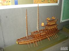 古代海军馆斗舰模型-海军上海博览馆
