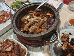-海派美食·家宴海鲜青岛菜·石锅鲽鱼头(东方城店)