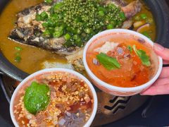 -探鱼·鲜青椒爽麻烤鱼(银泰城店)