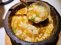 蟹粉豆腐-绿茶餐厅(财富购物中心店)