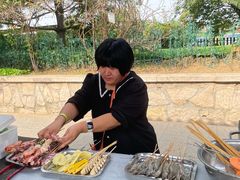 -尚庄度假村·庭台树下·户外烧烤·团建CS·轰趴营地(上庄水库店)