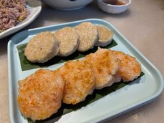 香煎虾饼拼鱼饼-莞府家宴·东莞菜(市民服务中心店)