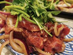 -燚店·铁板鱼蛙·烤肉·烤串(北新桥店)