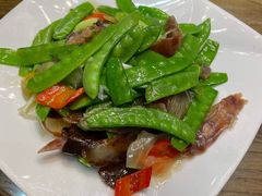 荷兰豆炒咸肉-潮中人·潮州菜(益乐路店)
