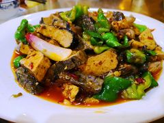 青椒炒臭干-穆老九清真牛羊肉馆(宋城店)